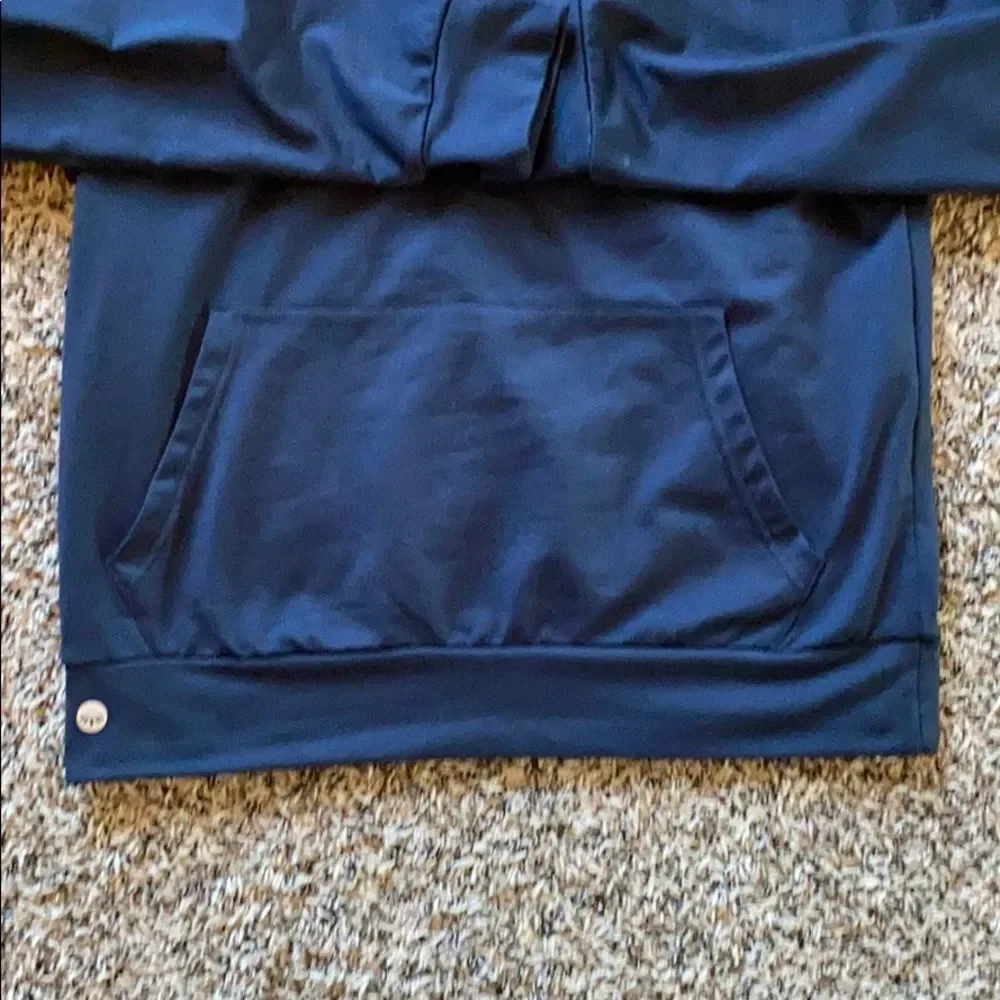 Senita Athletics Cali Hoodie Navy Pullover Size Medium